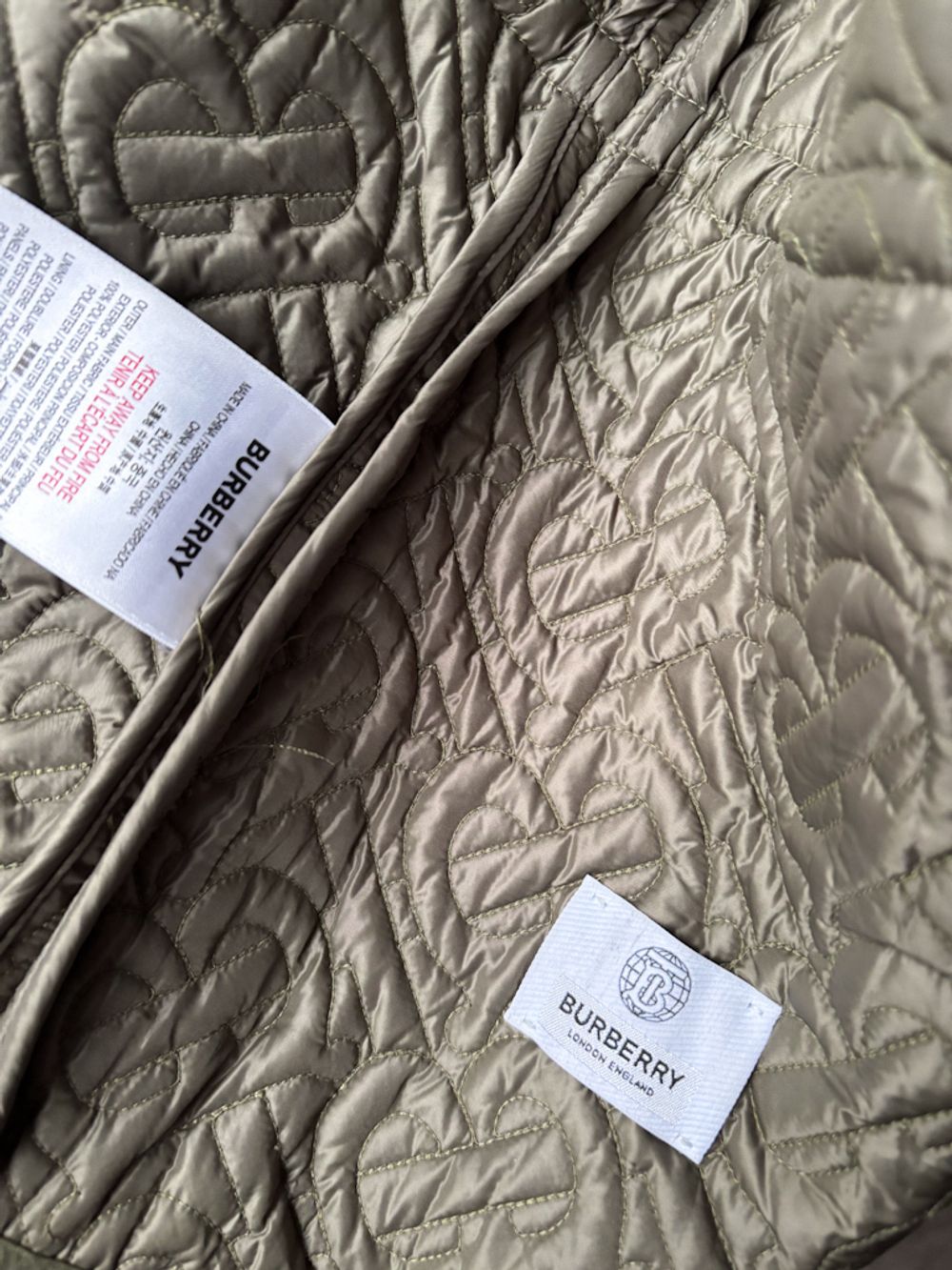 Стеганая куртка Burberry, 128