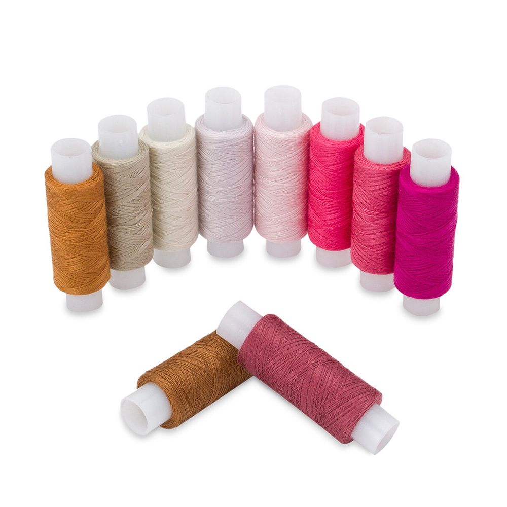 Швейные нитки (набор) 50/2, 10 кат. по 200м, ассорти №126, Astra&amp;Craft