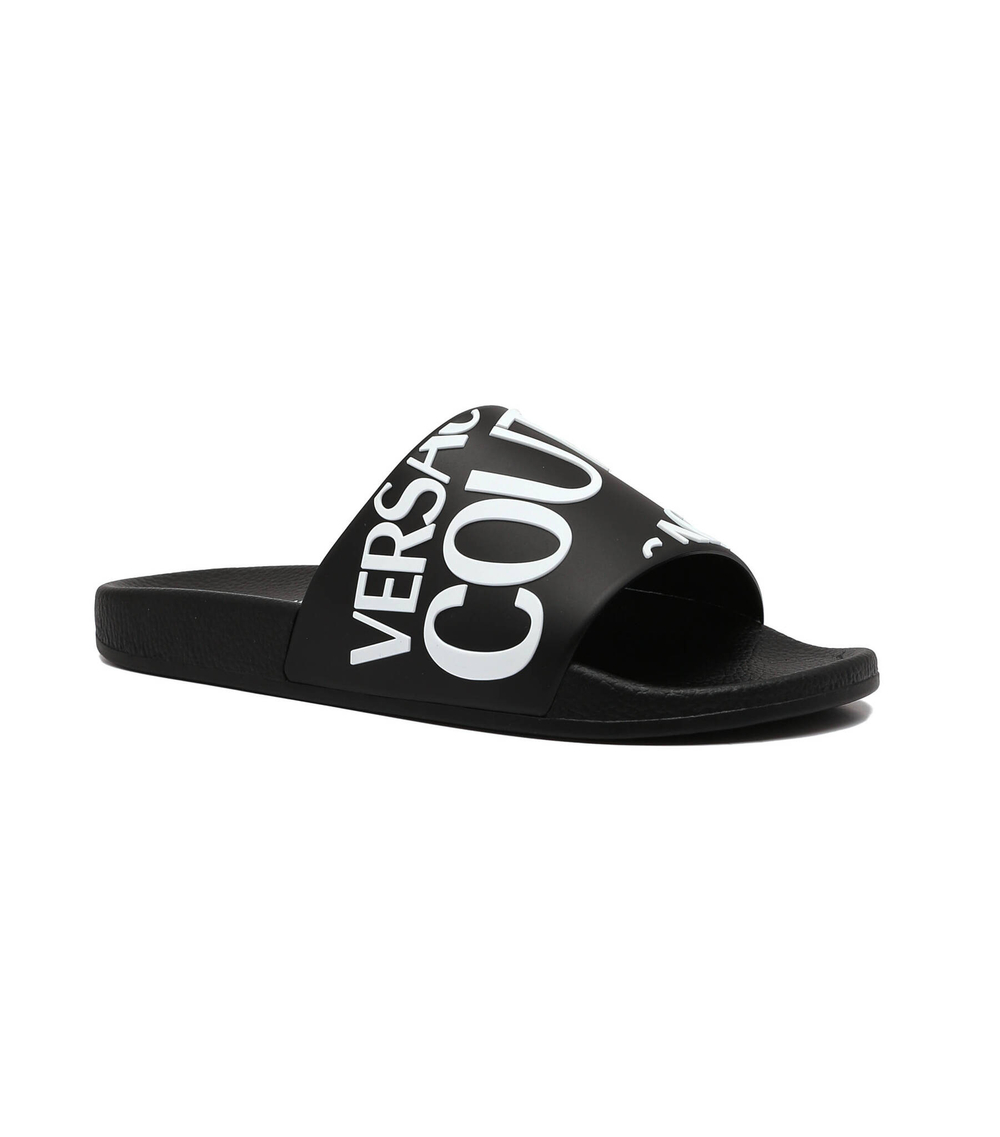 Шлепанцы Versace Jeans Couture - черный(74VA3SQ171352)