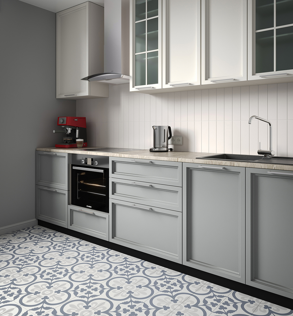Smile Tile Fabia White 7.5x30