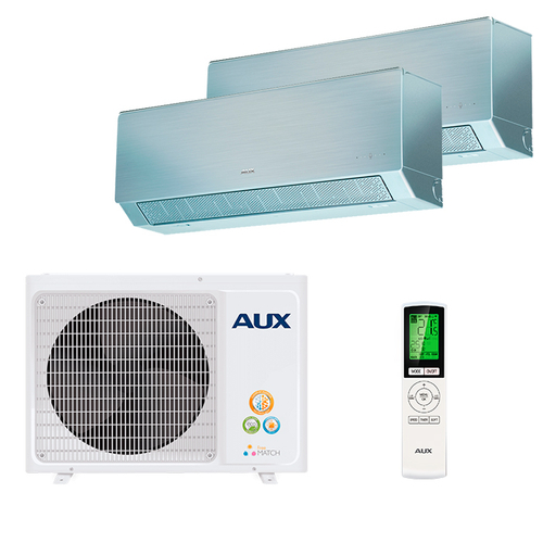 Мультисплит система на 2 комнаты AUX AMWM-H09/4R2(CD) x 2 / AM2-H14/4DR2