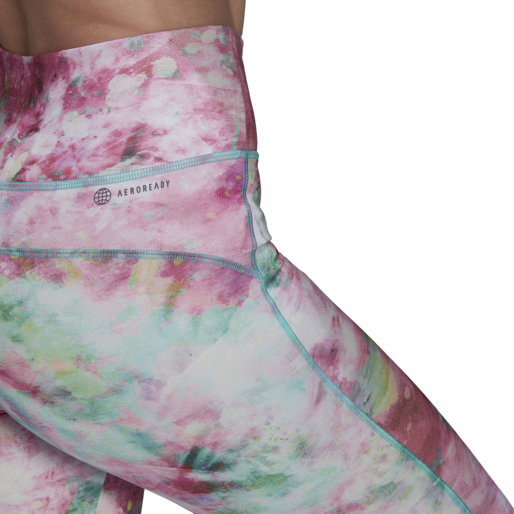 Женские теннисные брюки adidas You For You Feel Brilliant 7/8 Tight Women - Multicoloured