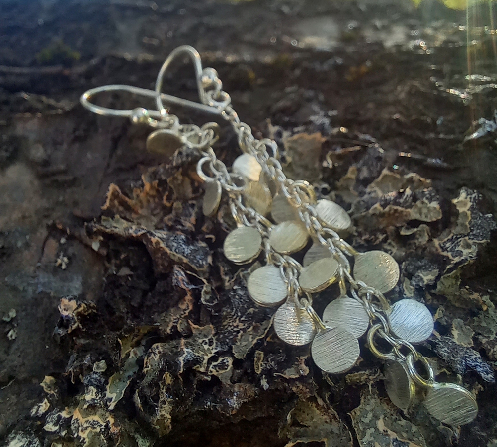 Серьги FOOL MOON, серебро