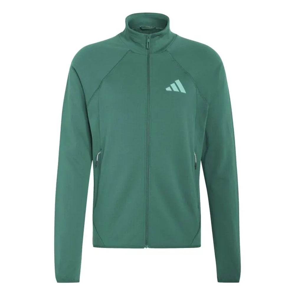 Мужская теннисная кофта Adidas Terrex Xperior Climawarm+ Ventknit - collegiate green