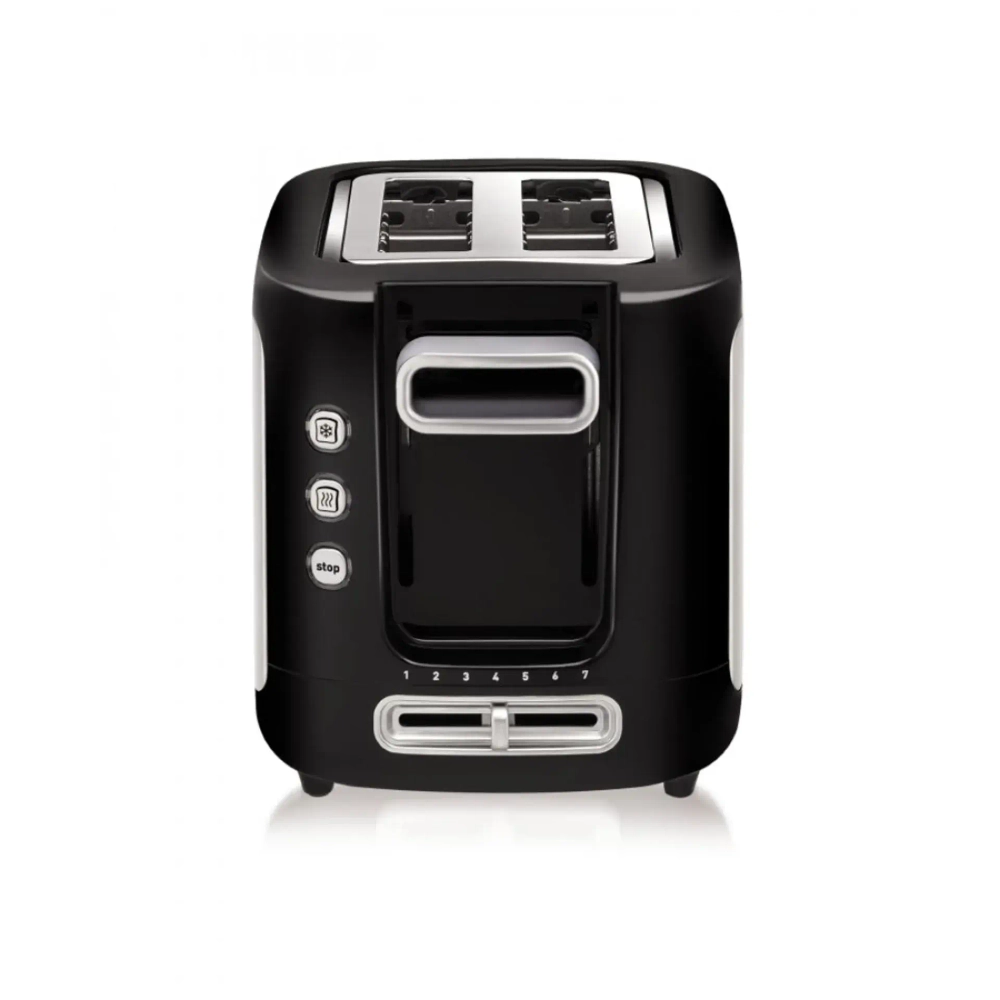 Тостер TEFAL 850 Вт TT365031 Черный + нержавеющая сталь