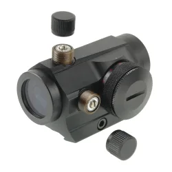 Прицел коллиматорный Veber Black Russian DOT 122 RG с крышками колпачков и регуляторами