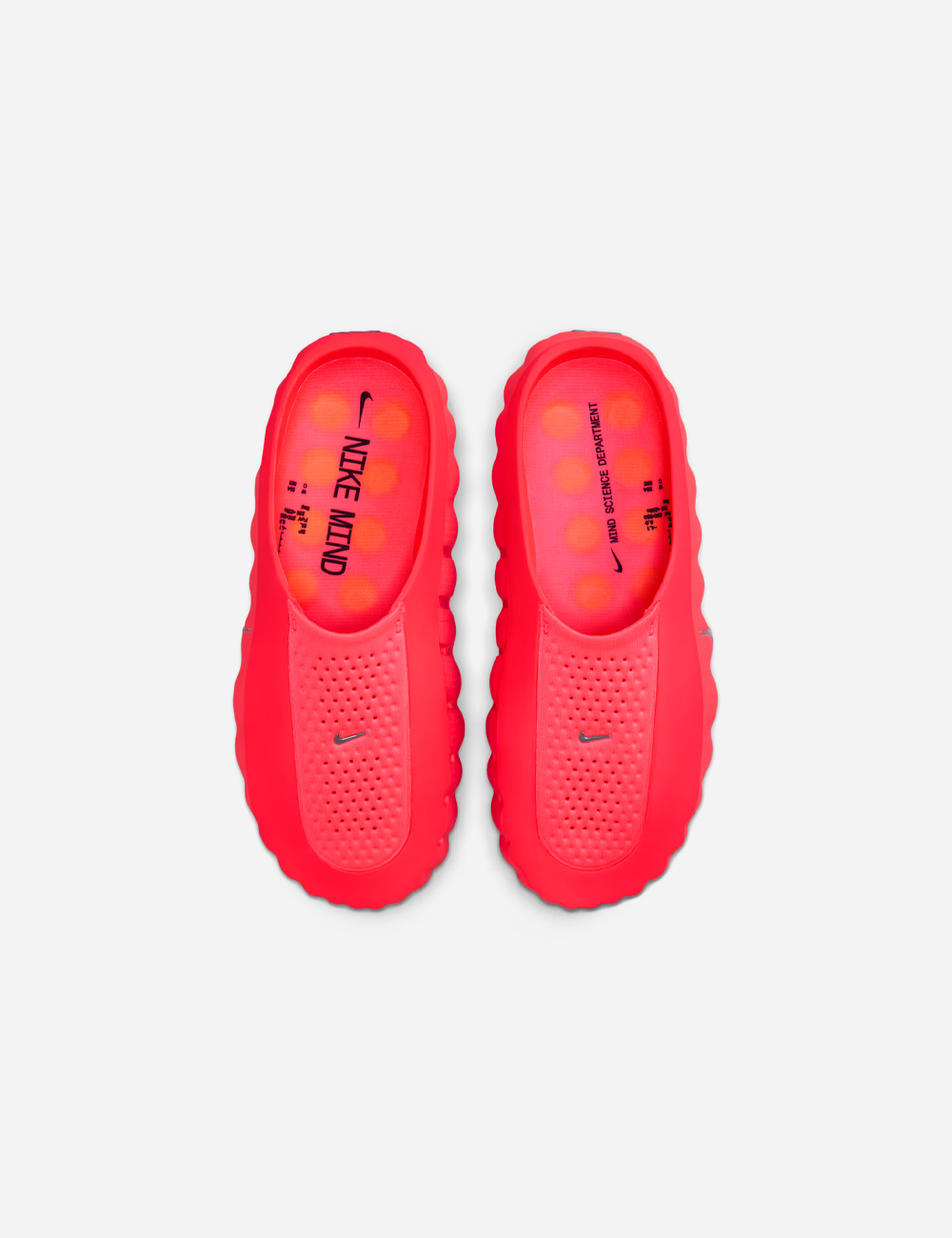Nike Mind 001 Slide "Solar Red"