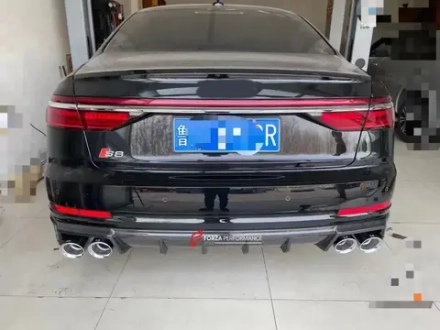 Карбоновый диффузор для AUDI A8 D5 2018 - 2021 Ауди обвес