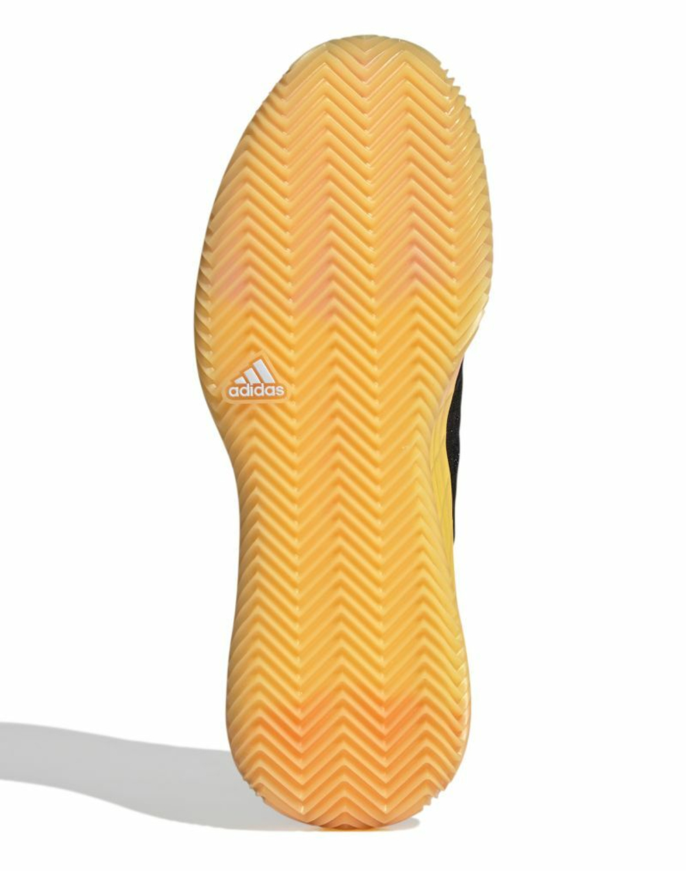 Женские Кроссовки теннисные Adidas Adizero Ubersonic 4.1 W Clay - black/orange/yellow