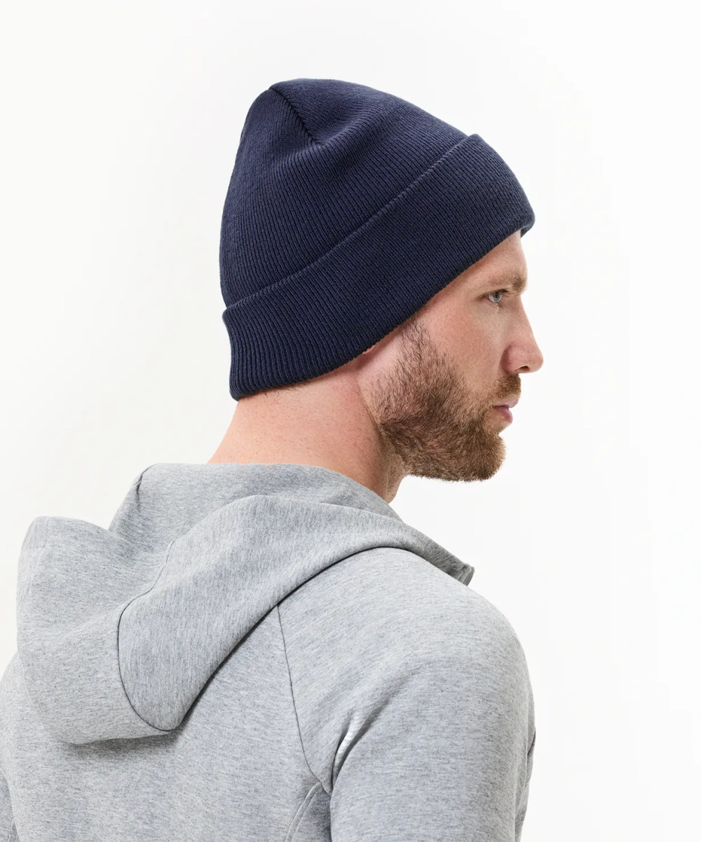 Шапка ESSENTIAL High Beanie, темно-синий