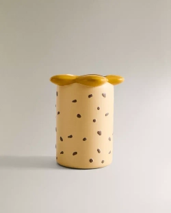 ZARA HOME ДЕТСКИЙ ДЕРЖАТЕЛЬ ДЛЯ ЗУБНЫХ ЩЕТОК, КОРИЧНЕВЫЙ