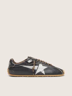 Marathon Speed with black leather upper and silver star