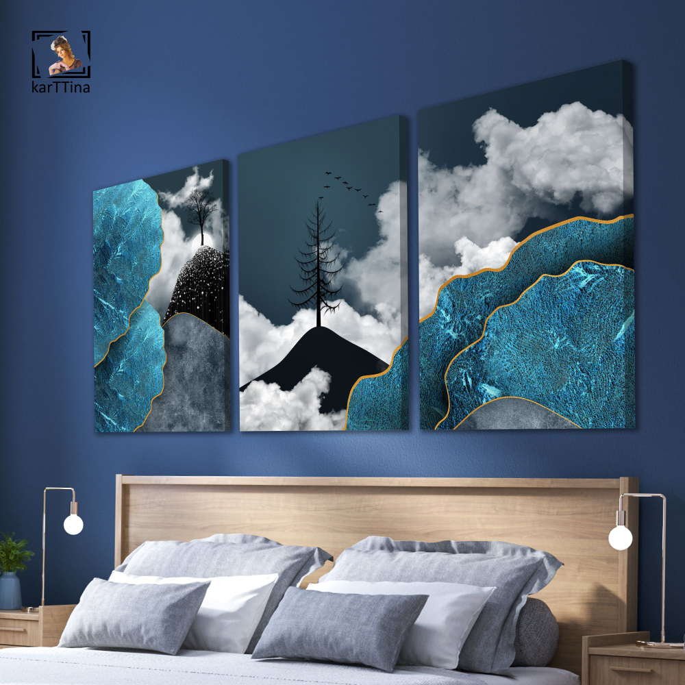 Картина karTTina "Пушистые одуванчики", 150 см х 70 см
