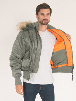 AVIATOR HD Olive/Orange