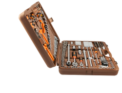 OMT143SL Набор инструмента универсальный 1/4", 1/2"DR, 143 предмета