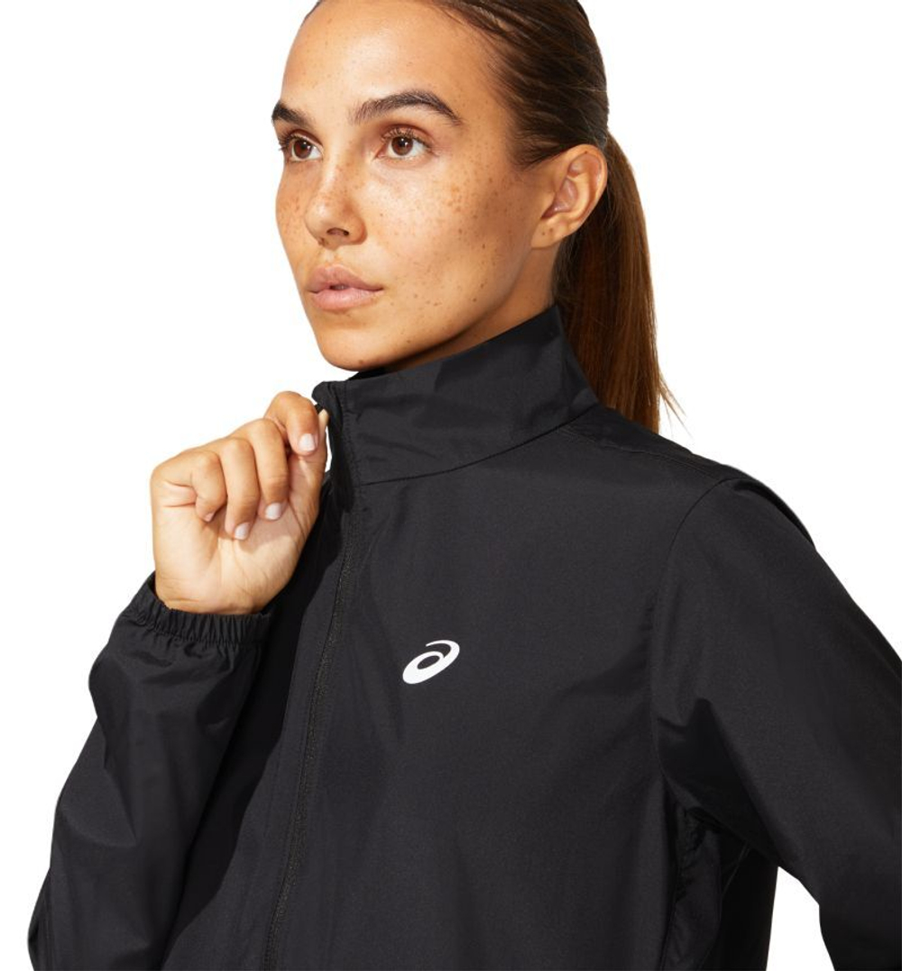 Женская теннисная куртка Asics Core Jacket - черный