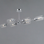 IL0734-6ASQ-25 CR NAPLES светильник потолочный ILLUMICO, E14х6