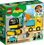 Конструктор LEGO Duplo 10931 Конструктор Грузовой и гусеничный экскаватор