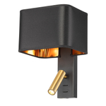 Citilux DEKART CL704481 LED Бра с чёрным абажуром и выключателем