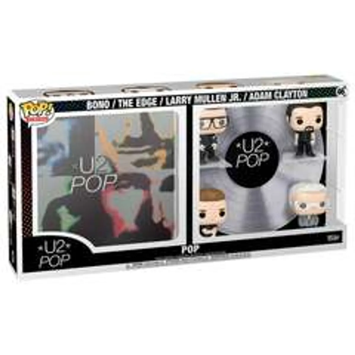 Funko POP! Albums Deluxe. U2: Pop Bono, The Edge, Larry Mullen Jr, Adam Clayto (46)