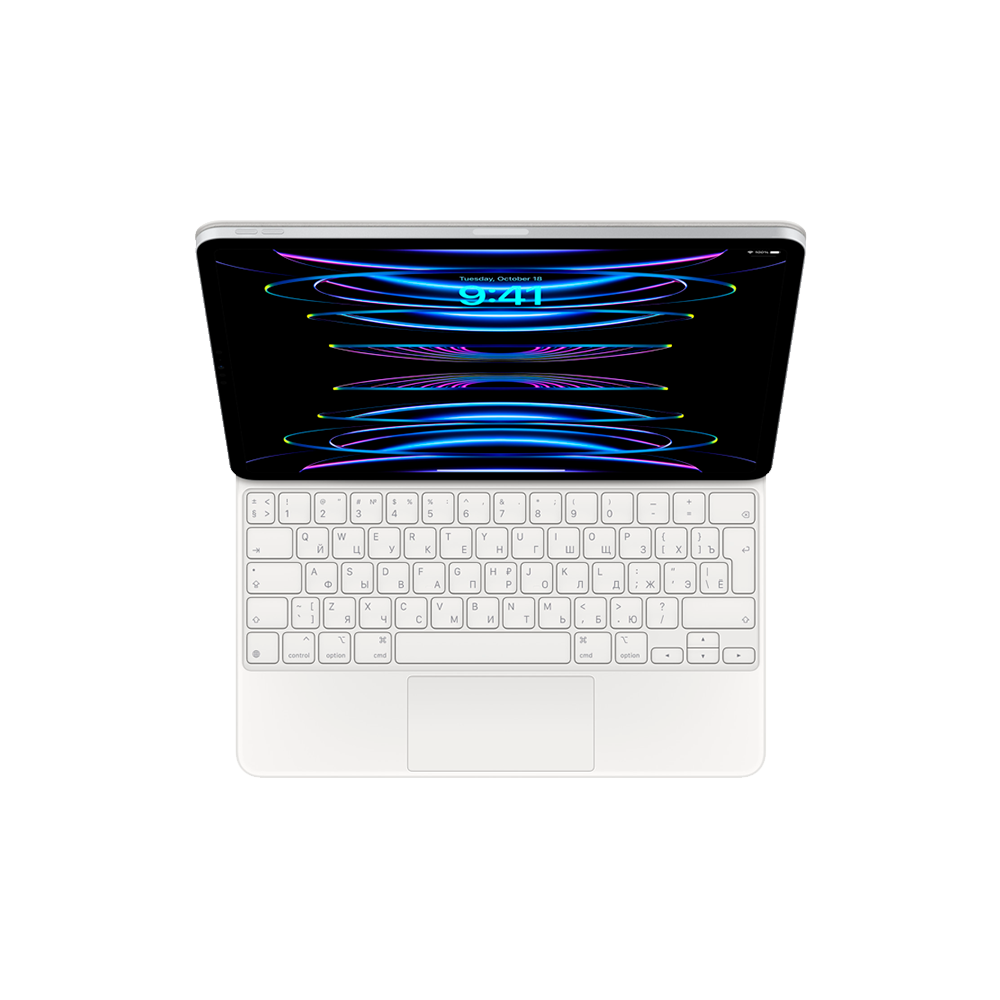 Чехол-клавиатура Apple Magic Keyboard для iPad Pro (2021) и iPad Air 11" (2020), White (Белый)