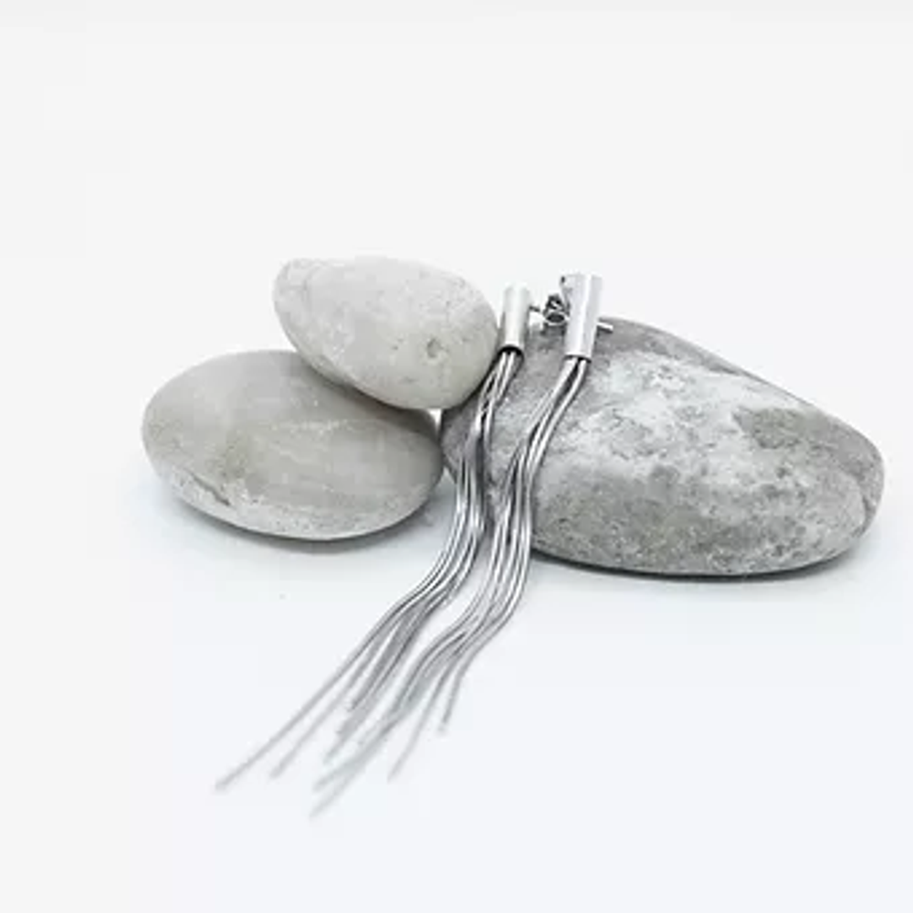 Серьги Сияние silver