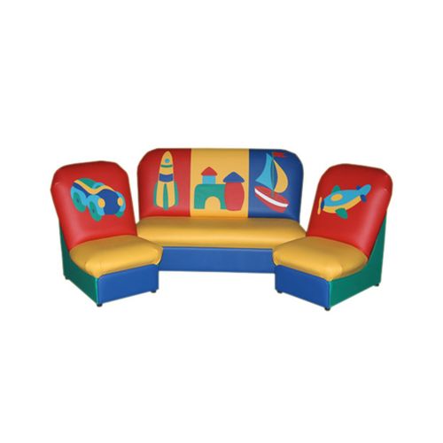 Комплект мягкой игровой мебели «Аппликация» Для мальчиков