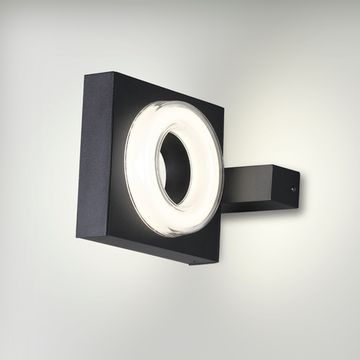 Уличный настенный светильник 6654/6WL чёрный Vart Odeon Light