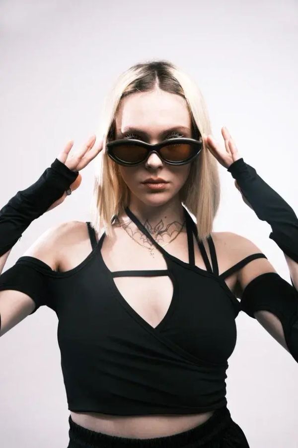 Очки солнцезащитные Funtome Noir Allure черные - фото 2