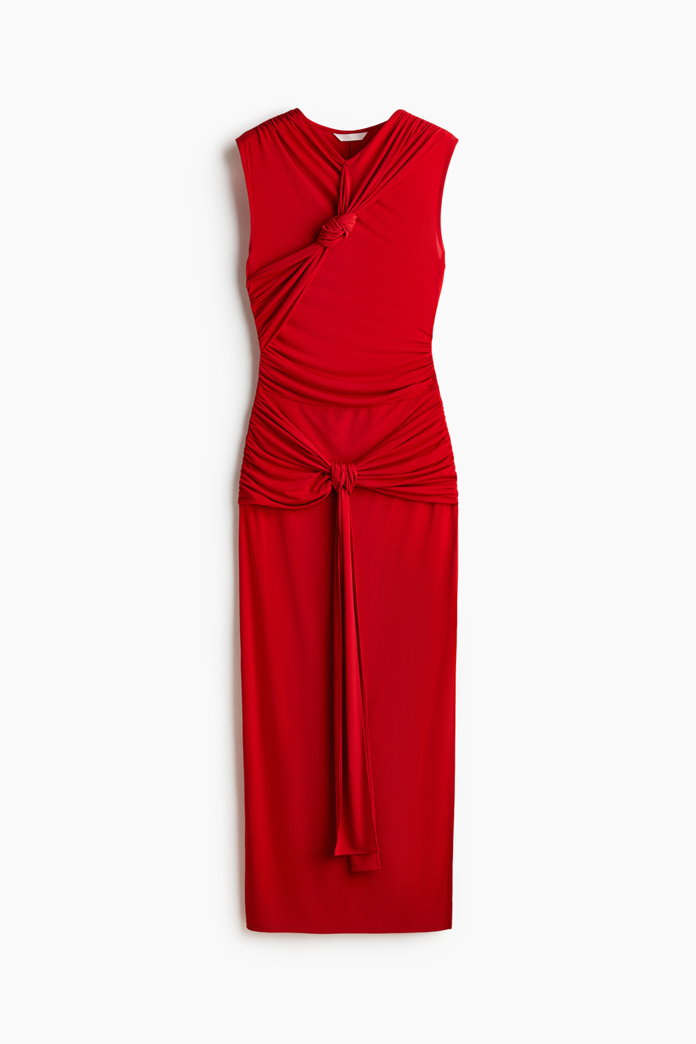 Драпированное платье со шнурками - H&M