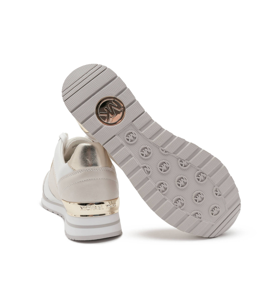Кожаные кроссовки billie trainer Michael Kors - бежевый(43S3BIFS5D)