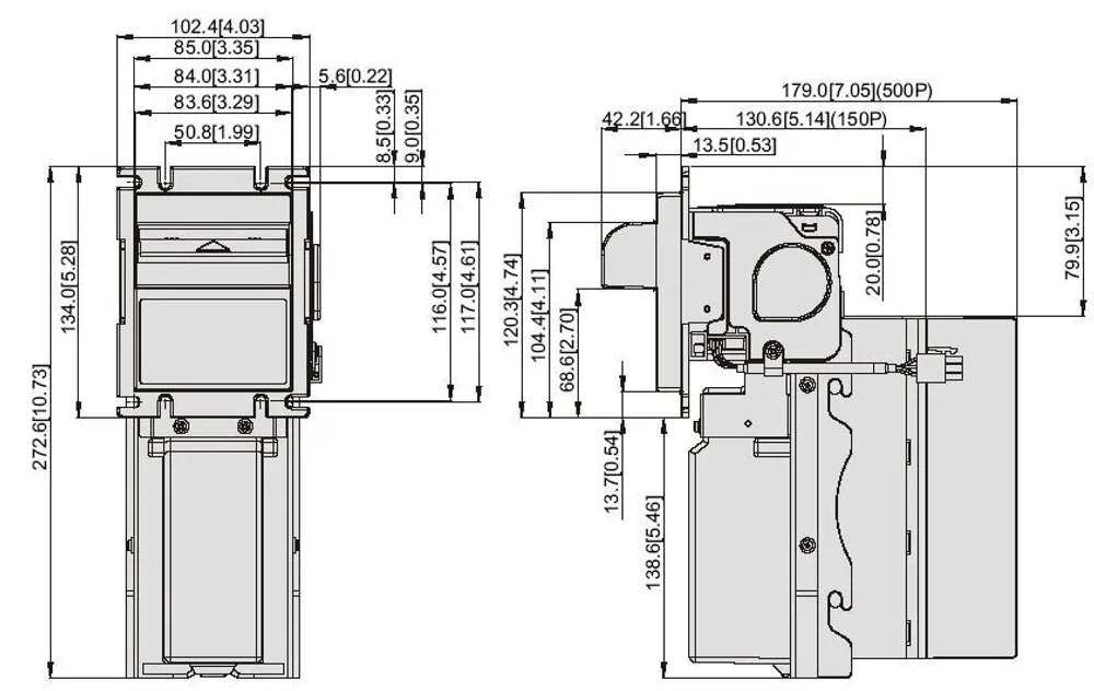 Купюроприемник ICT L77F-P5 для Казахстана, Киргизии