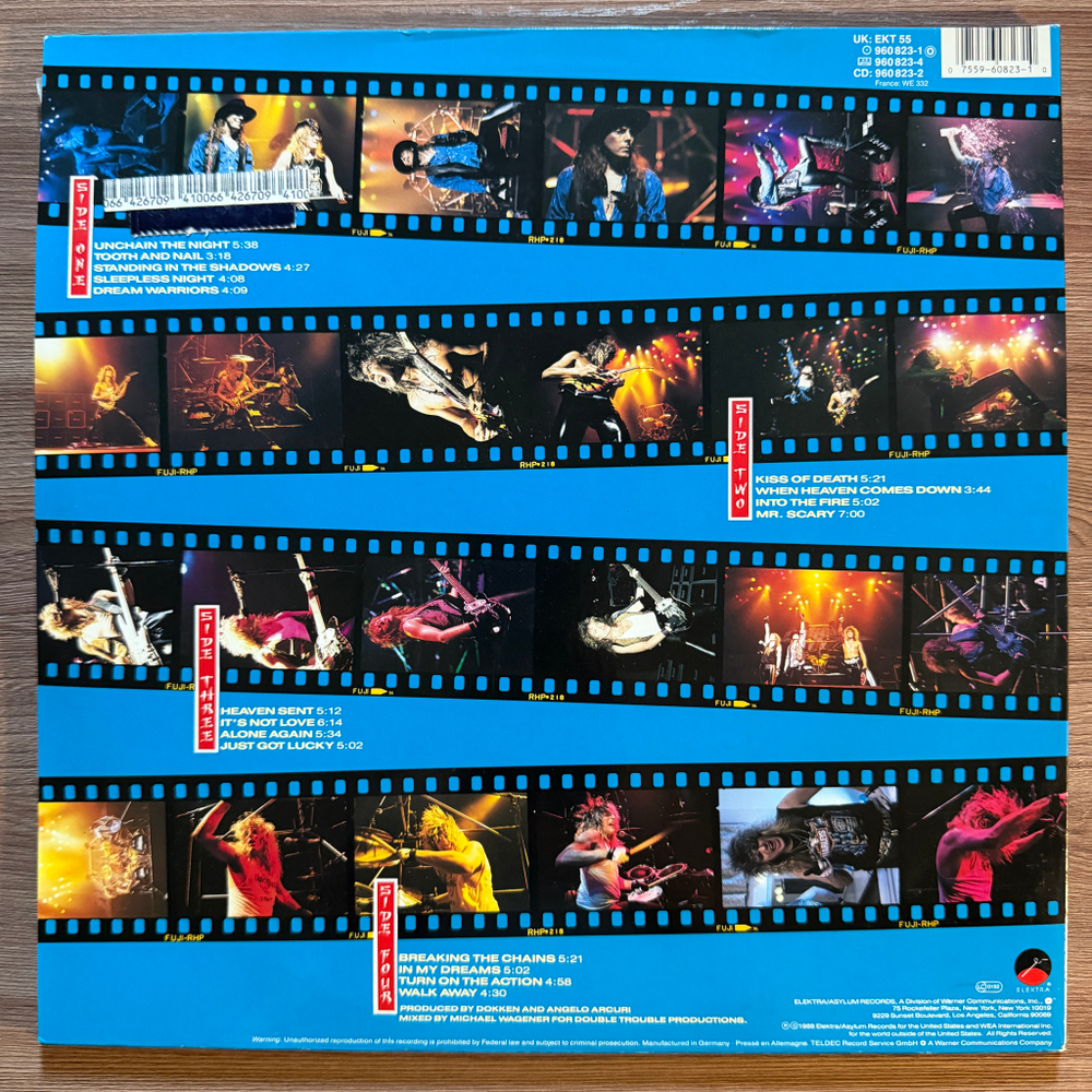 Dokken ‎– Beast From The East 2LP (Германия 1988г.)