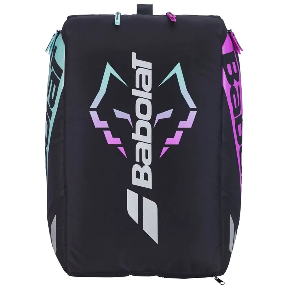 Сумка для Padel Babolat RH Pro Padel Juan Lebron - black/purple/light green