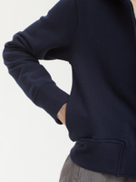 Женская Толстовка Badbear Hug Patch Zipup Crop Navy