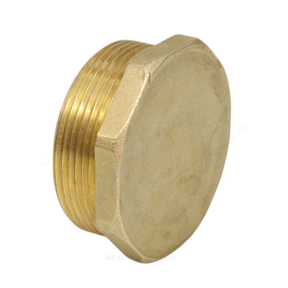 Заглушка латунь Ду 15 (1/2") НР VALFEX VF.583.L.012