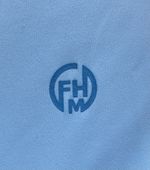 Солнцезащитная футболка с рукавами Mark FHM голубая
