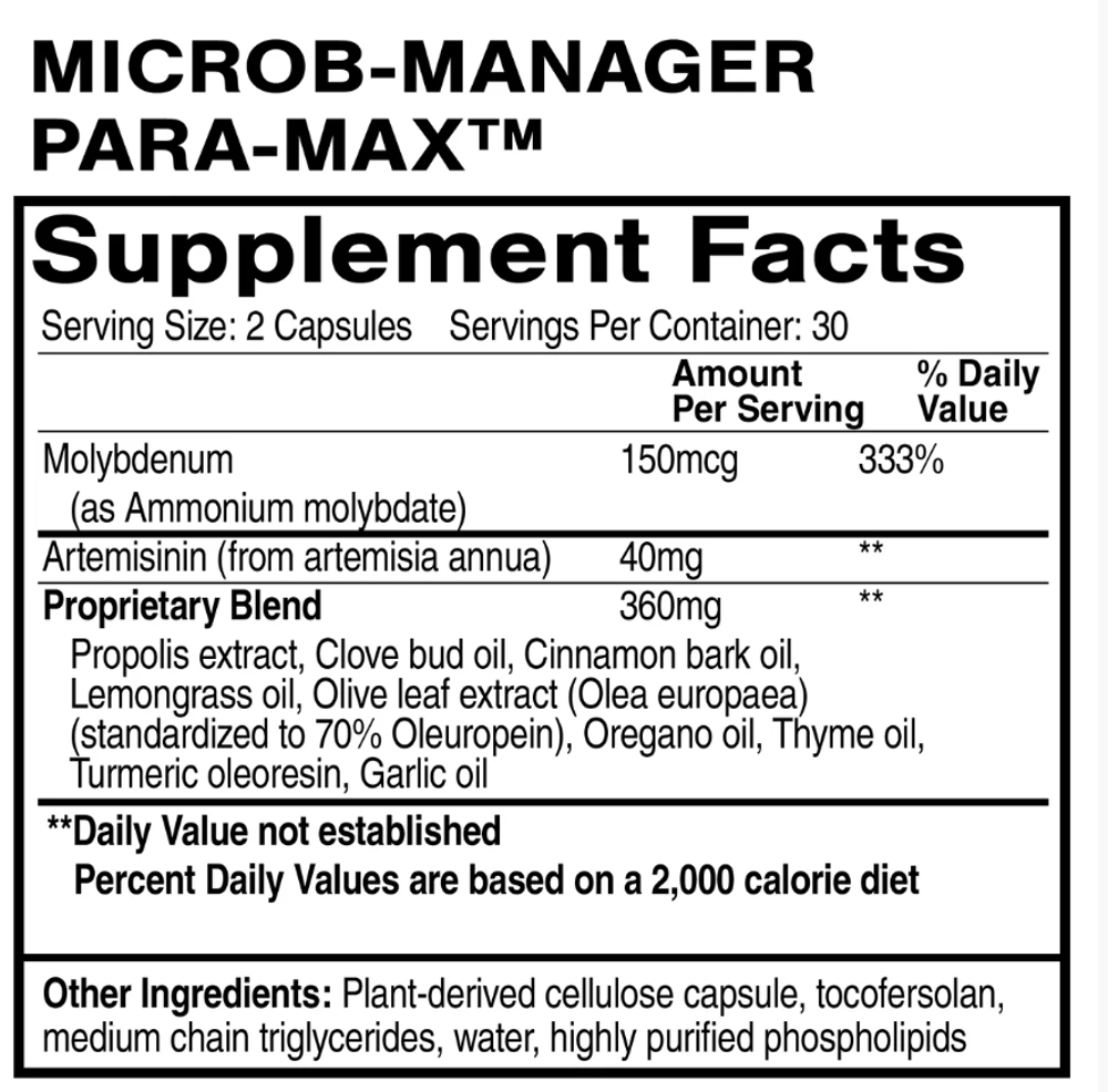 Microb-Manager Para-Max™