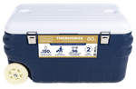 Контейнер изотермический CW Thermobox Family Line 080 80л Синий Белый 77.5х44.5х42см 7.0кг 96ч Аккумулятор нет На колесах 138366 / FL-S081