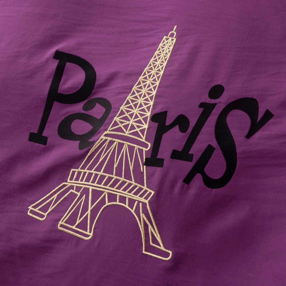 КПБ Mood of Paris на резинке MPR017, 2 спальный, 4 наволочки, простынь 160*200*35