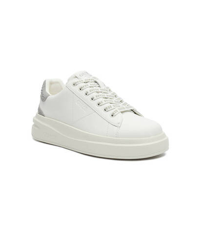 Кожаные кроссовки elbina Guess - белый(FLTELB LEA12)