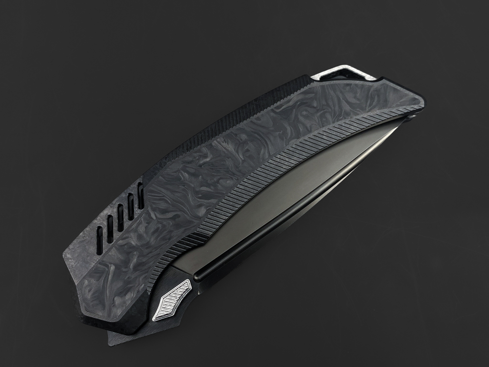 Складной нож Tiburon [Tmax DLC CrystalTi Carbon]
