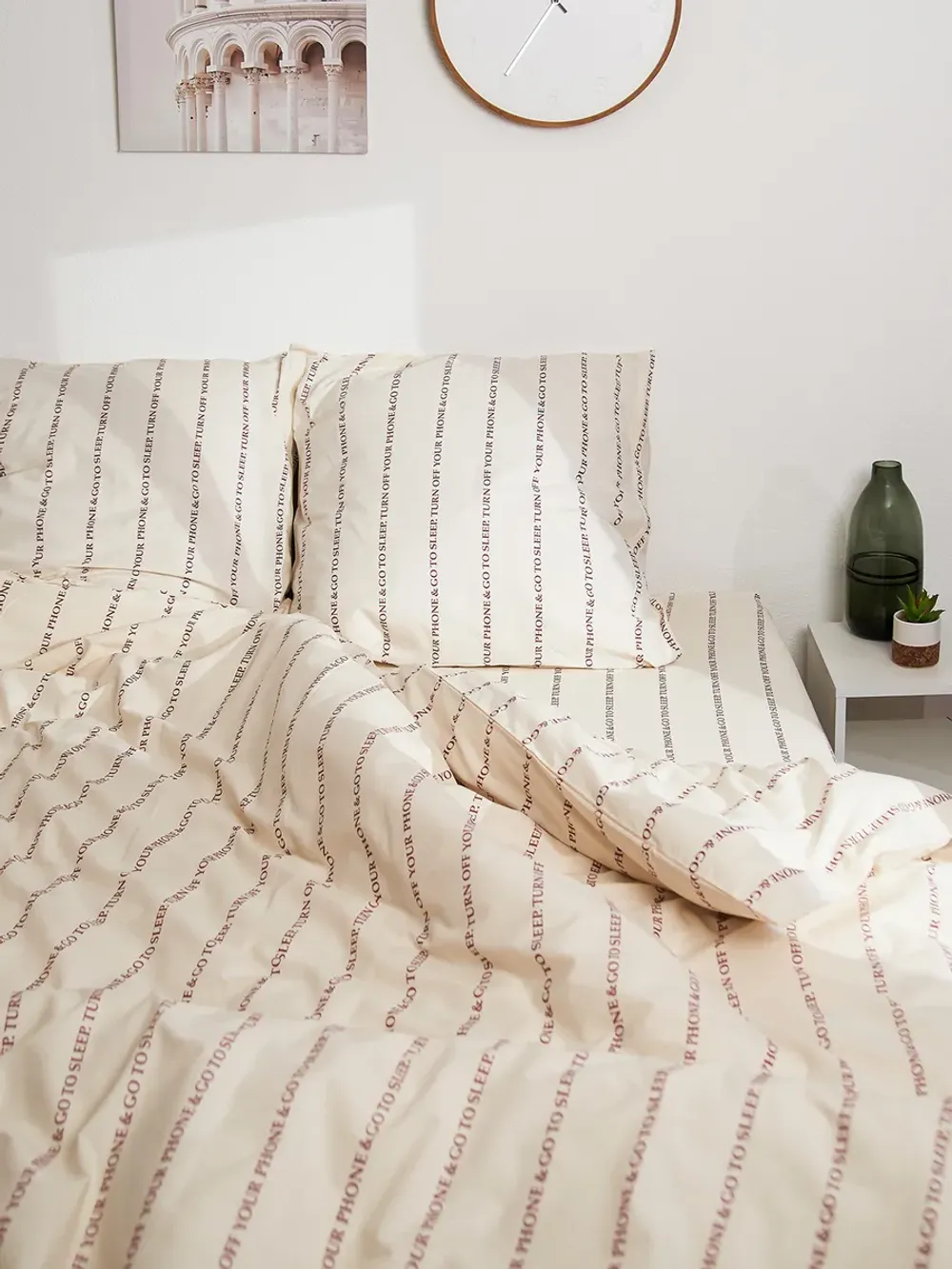 Простынь на резинке 90х200 х26 см перкаль Go to sleep Эко