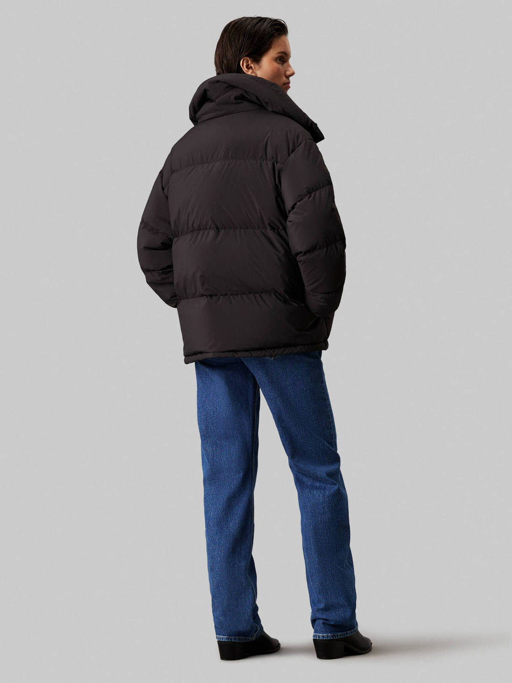 Пуховая куртка CALVIN KLEIN JEANS - черный(J20J224922)