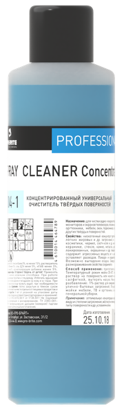 SPRAY CLEANER Concentrate