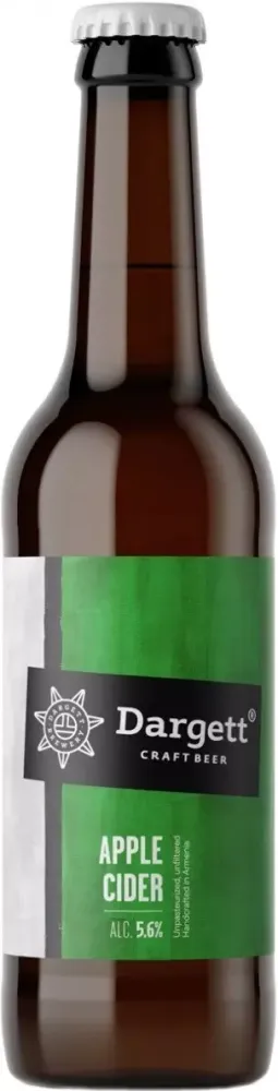 Сидр Даргетт Яблочный / Dargett Apple Cider 0.33л - 24шт
