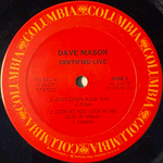 Dave Mason ‎– Certified Live 2LP (США 1976г.)