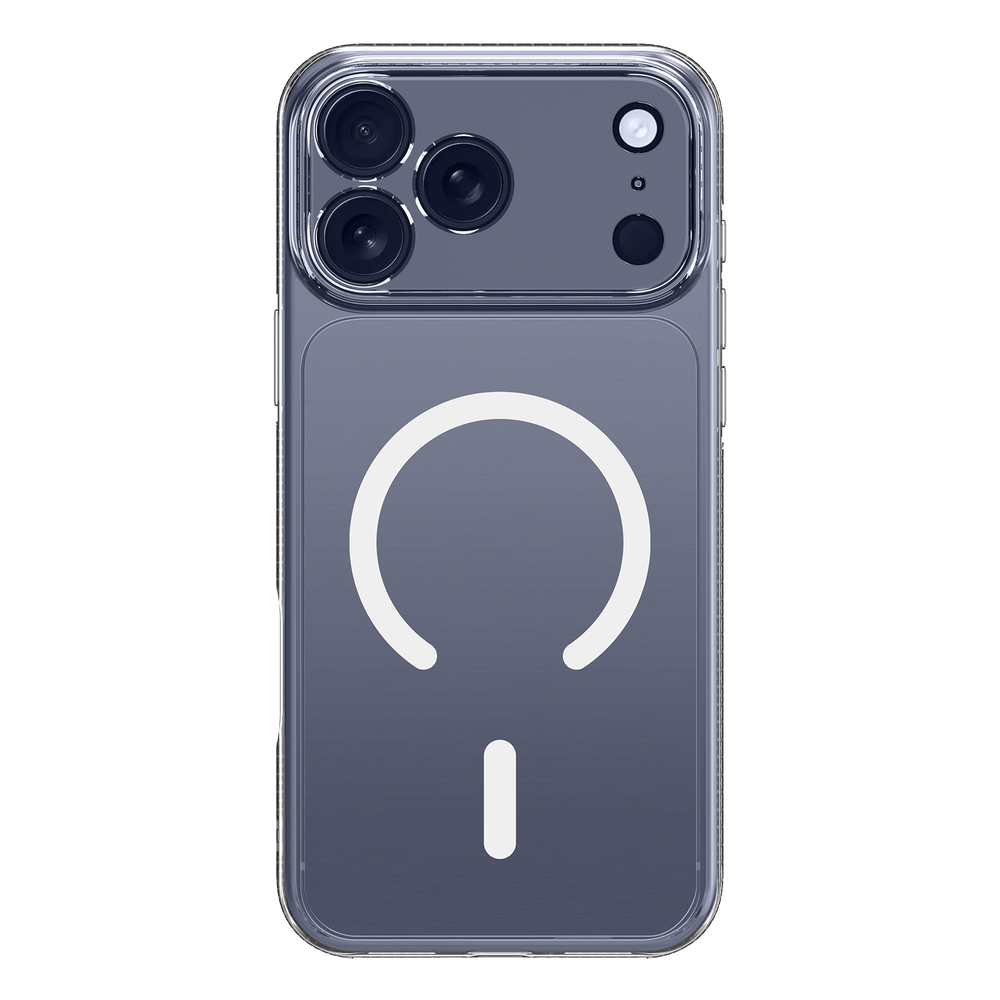 Усиленный прозрачный чехол с MagSafe от Dux Ducis для iPhone 17 Pro, серия Clin Mag Series (Open Ring Version)
