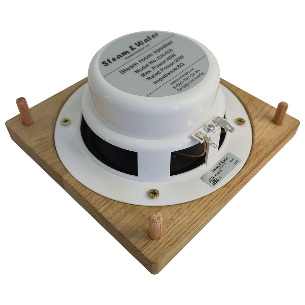 Комплект акустики Steam&Water NOISE black SAUNA S1