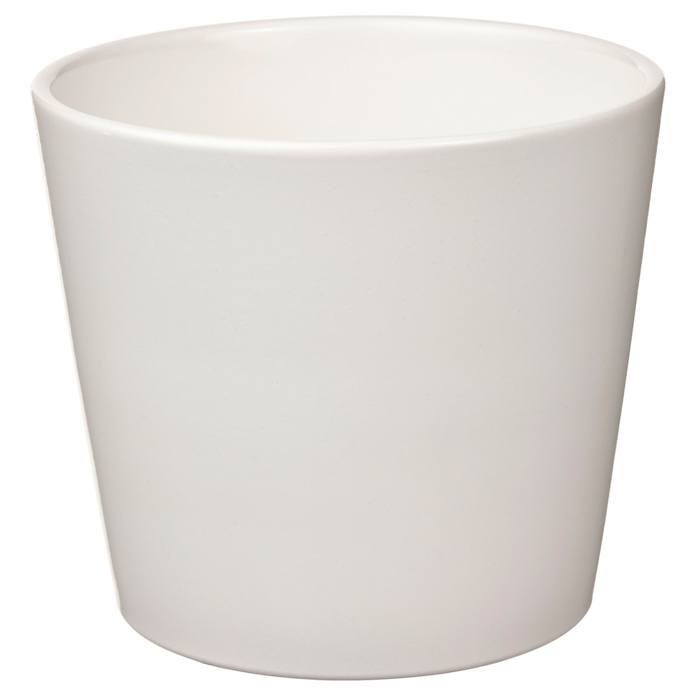 IKEA SOJABÖNA  (ИКЕА СОЙАБЁНА)  -  Кашпо - белое 9 см